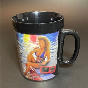 SNAP-ON Vintage 1989 TOOLMATE EDITION Plastic Handle Mug | 80s Retro Collectible